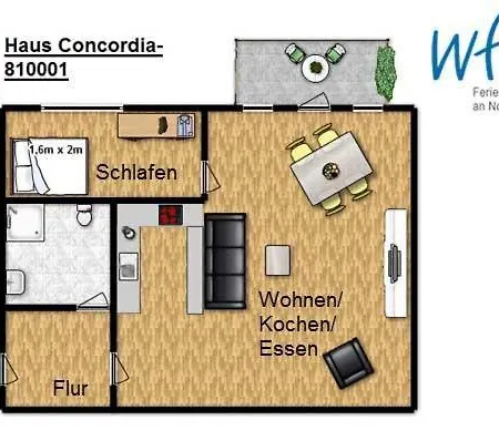 Haus Concordia 1 *